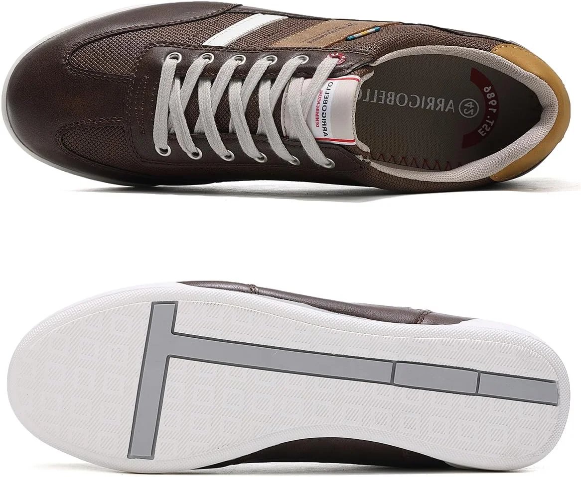 کفش کتانی مردانه آریگو بلو، کفش های غیر لغزنده بند دار، کفش ورزشی راحت، کفش تنفسی، سایز 41-46