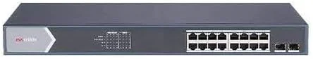سوئیچ 16 پورت گیگابیتی هوشمند PoE هایک ویژن مدل DS-3E1518P-SI سازگار با JK Visionn BNC سوئیچ 16 پورت گیگابیتی هوشمند PoE هایک ویژن مدل DS-3E1518P-SI سازگار با JK Visionn BNC