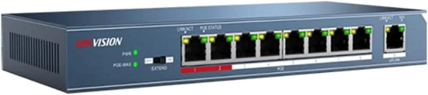 سوئیچ PoE لایه 2 100M هایک ویژن مدل DS-3E0109P-E/M(B)، مبتنی بر ارسال با سرعت سیم، پشتیبانی از منبع تغذیه PoE اترنت و حالت توسعه، فاصله منبع تغذیه به 250 متر می رسد. سوئیچ PoE لایه 2 100M هایک ویژن مدل DS-3E0109P-E/M(B)، مبتنی بر ارسال با سرعت سیم، پشتیبانی از منبع تغذیه PoE اترنت و حالت توسعه، فاصله منبع تغذیه به 250 متر می رسد.
