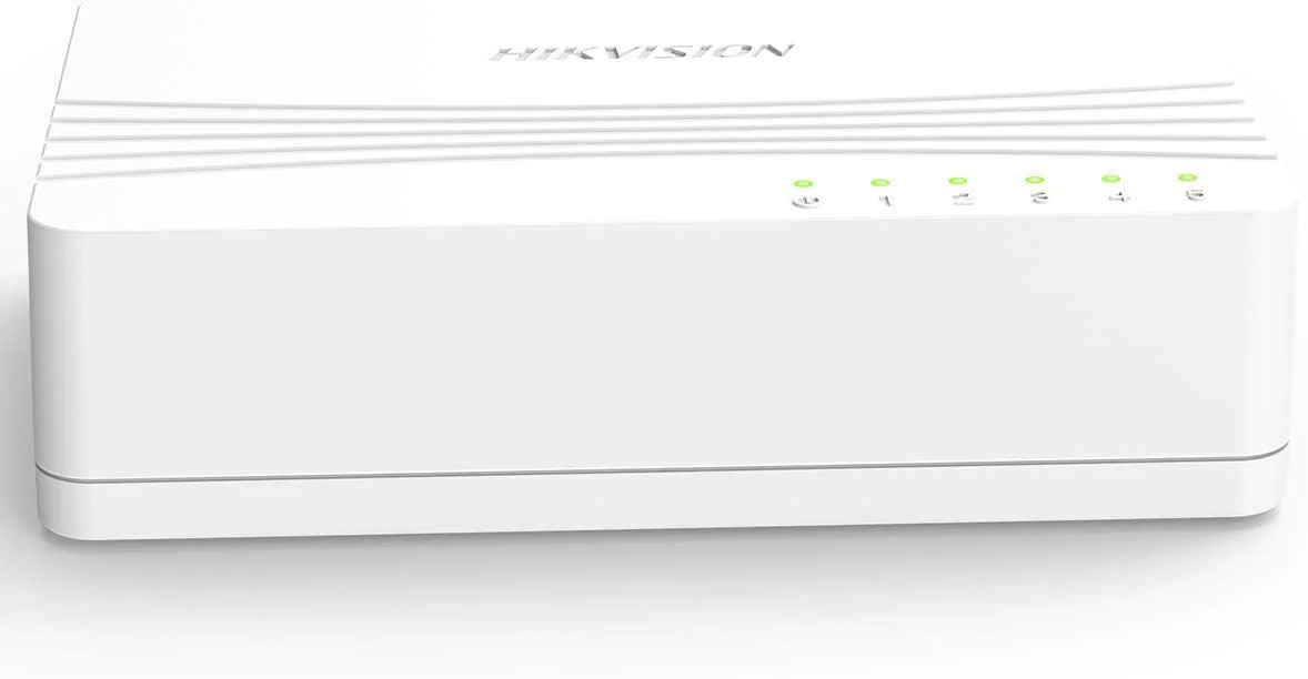 سوئیچ اترنت HIKVISION DS-3E0105D-E 10/100 مگابیت بر ثانیه، دارای 5 پورت اترنت 10/100 مگابیت بر ثانیه، پشتیبانی از یادگیری خودکار و Aging آدرس MAC، مناسب برای خانه، مدرسه، خوابگاه، دفتر سوئیچ اترنت HIKVISION DS-3E0105D-E 10/100 مگابیت بر ثانیه، دارای 5 پورت اترنت 10/100 مگابیت بر ثانیه، پشتیبانی از یادگیری خودکار و Aging آدرس MAC، مناسب برای خانه، مدرسه، خوابگاه، دفتر