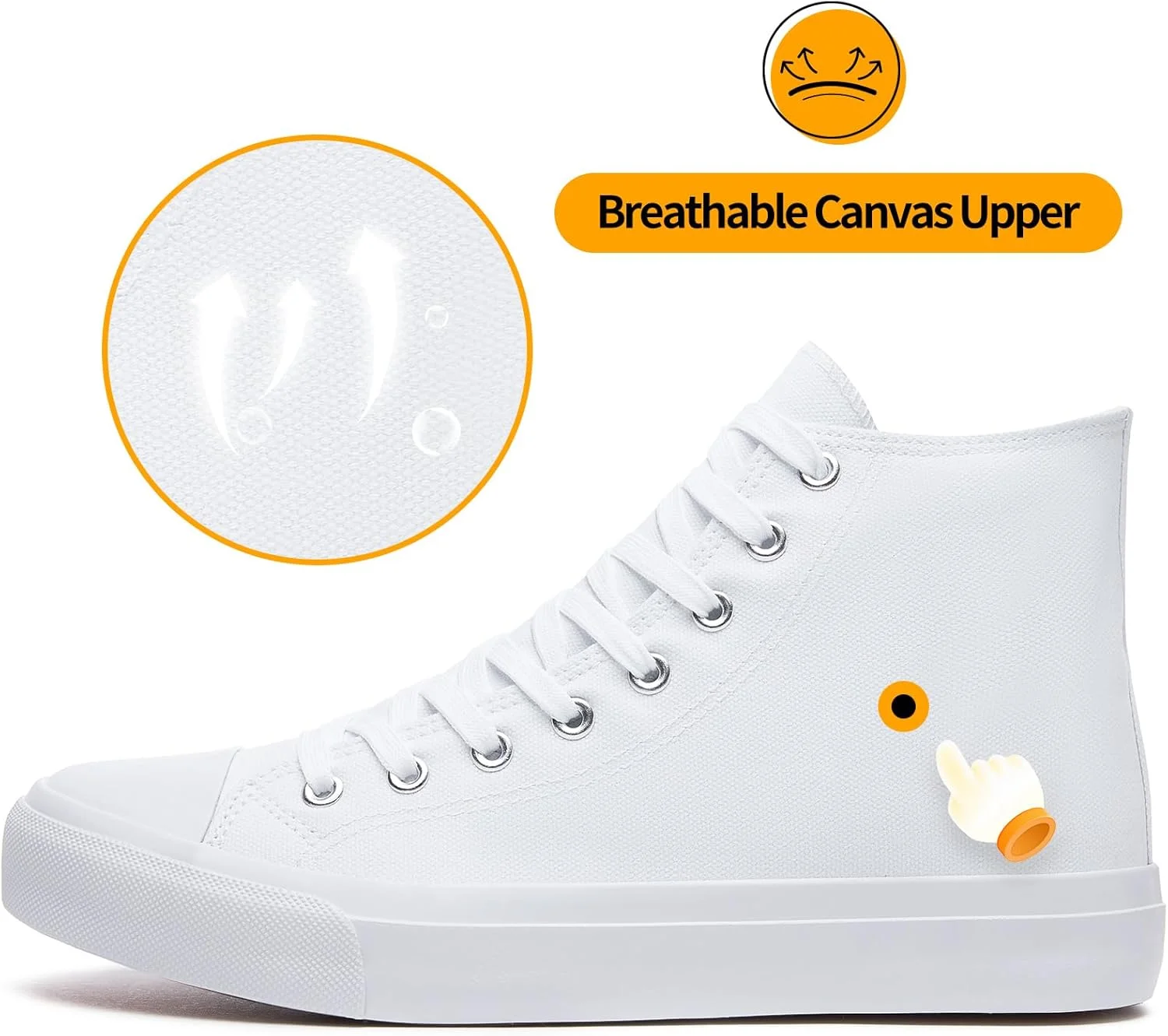 کفش کتانی ساق بلند مردانه ZGR