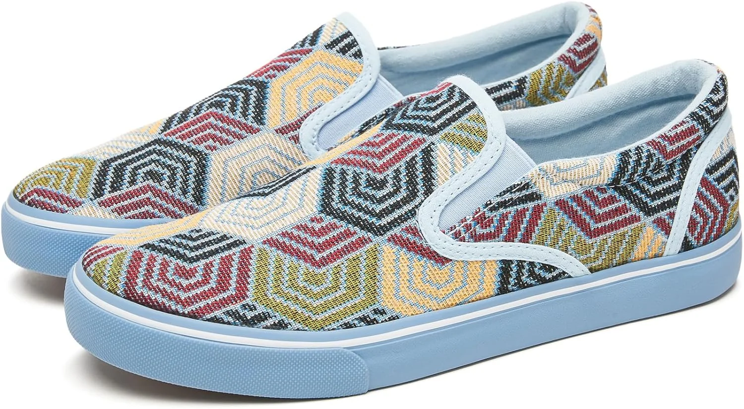 کفش‌های کالج مردانه یاگیان، کفش‌های کتانی مشکی بومى، کفش‌های مد روز آبی بومى، آبی بومى، سایز 9