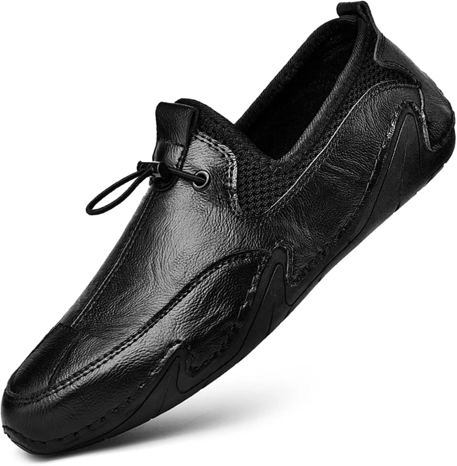 کفش رسمی مردانه زکولو، کفش های غیر رسمی مردانه، کفش های کتانی چرمی مردانه، کفش های تخت مردانه نرم با استایل کلاسیک (رنگ: Hortel، سایز: 12)