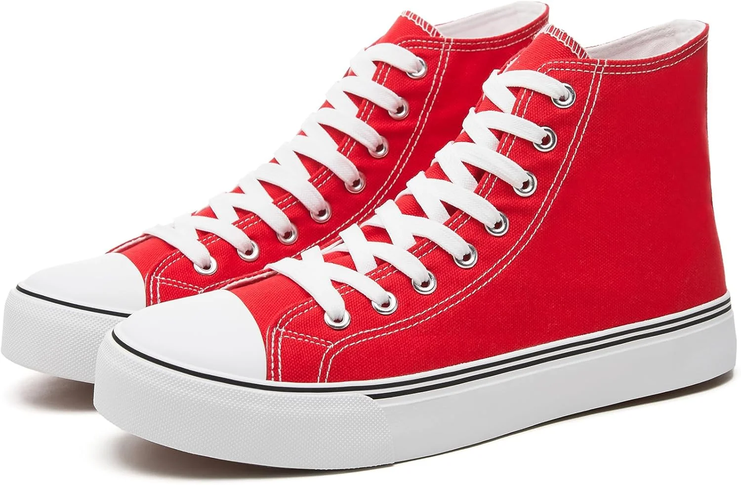 کفش کتانی ساق بلند مردانه Yageyan، بند دار، مناسب پیاده روی، سبک کژوال و کلاسیک