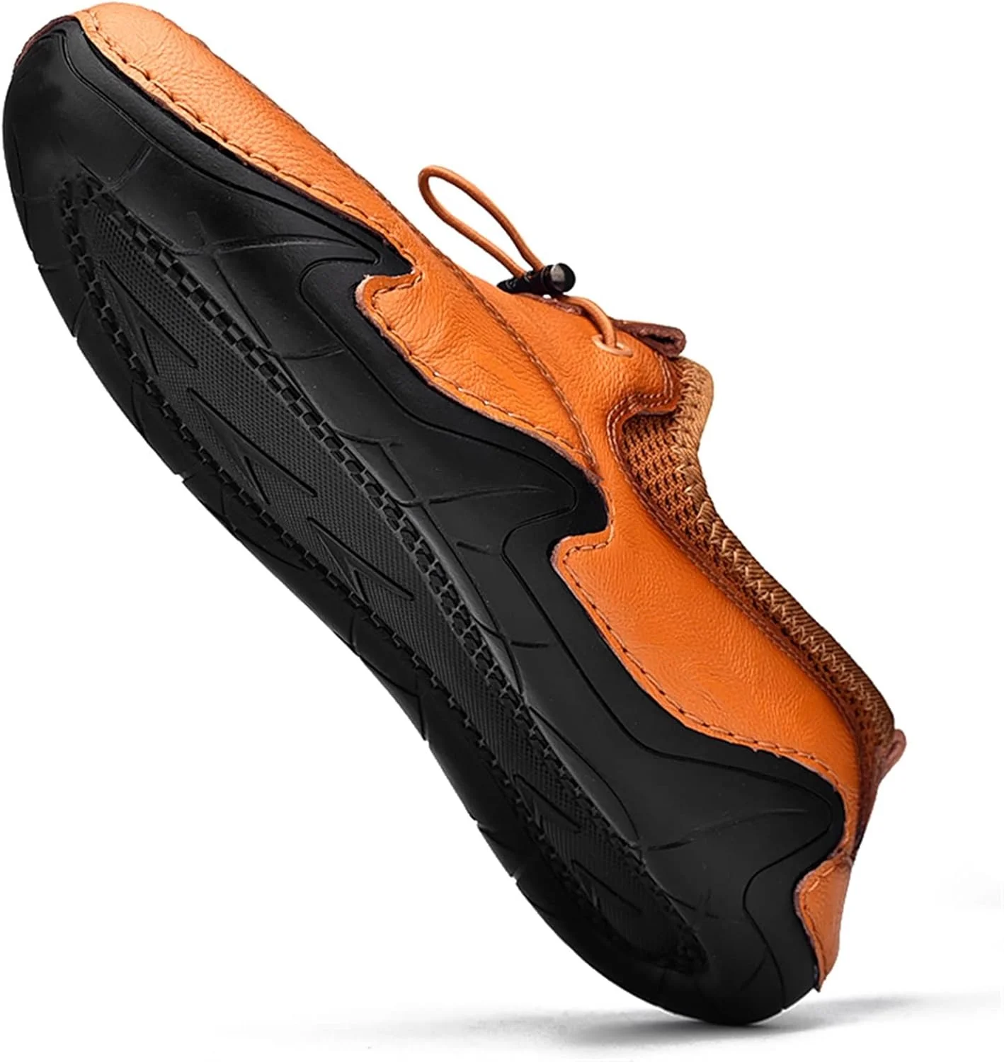 کفش رسمی مردانه زکولو، کفش های غیر رسمی مردانه، کفش های کتانی چرمی مردانه، کفش های تخت مردانه نرم با استایل کلاسیک (رنگ: Hortel، سایز: 12)