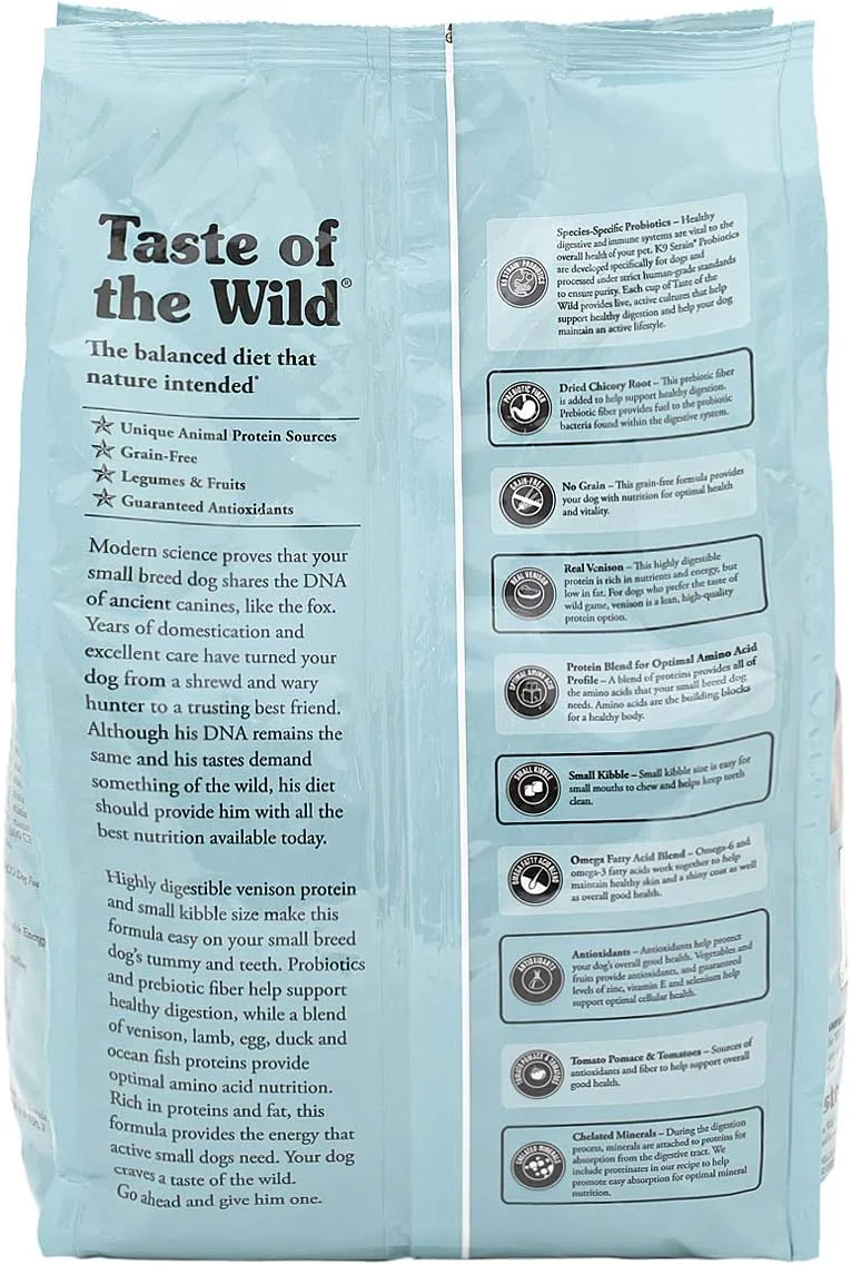 غذای سگ Taste of the Wild با طعم گوشت گوزن و نخود