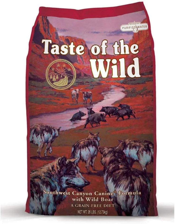 غذای سگ Taste of the Wild Southwest Canyon Canine Formula (12.7 کیلوگرم)