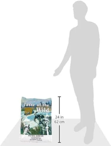 غذای خشک سگ طعم طبیعت، بدون غلات، پروتئین بالا، دستور پخت گوشت واقعی، جریان اقیانوس آرام، غذای خشک ممتاز توله سگ - 12.2 کیلوگرم