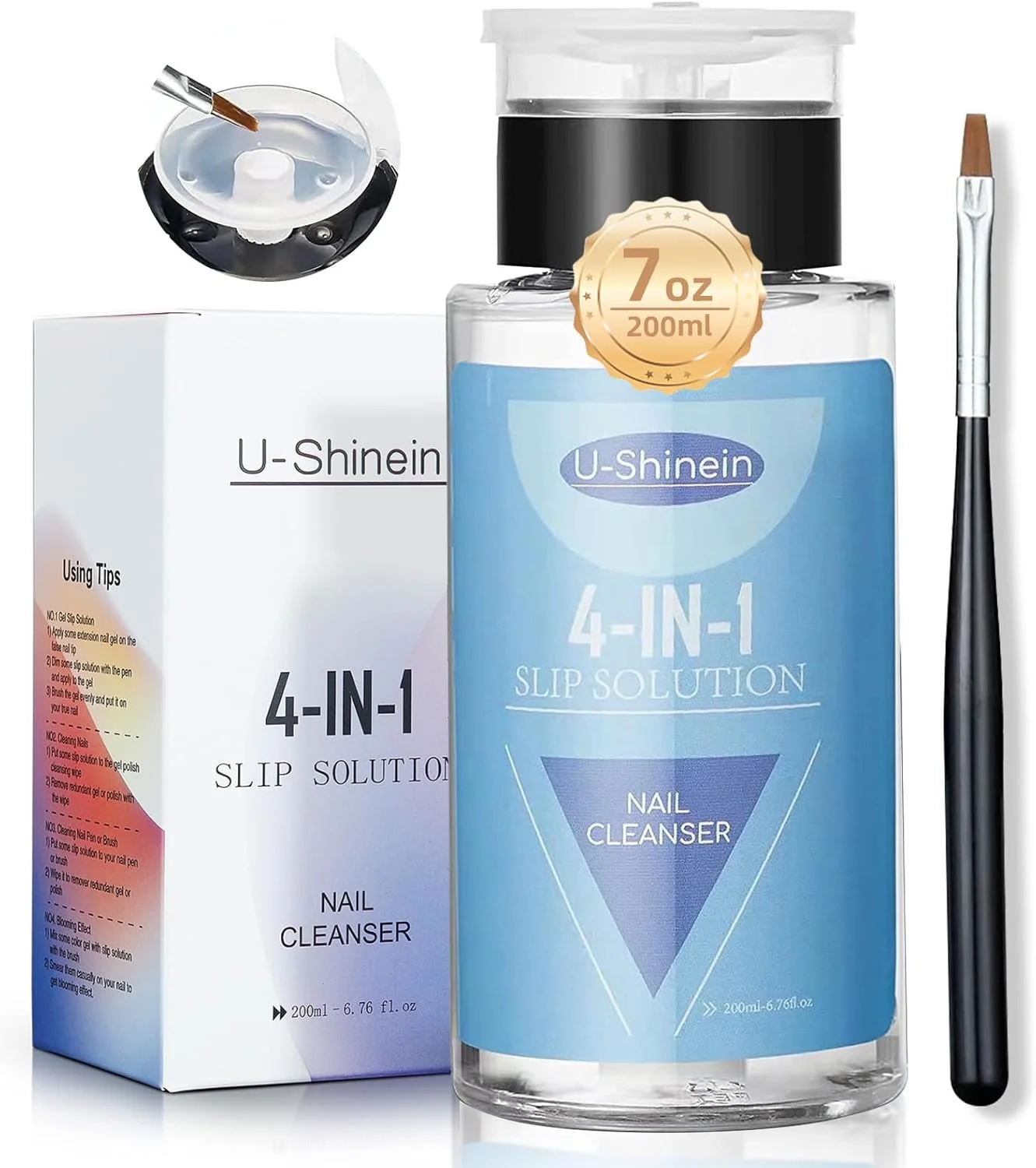 محلول لغزنده ناخن U-Shinein 200ml، محلول لغزنده ژل پلی ناخن 4 در 1، ژل اکستنشن پلی ناخن، مایع لغزنده، ژل سازنده، مایع تمیز کننده ناخن، پاک کننده لاک ناخن به همراه برس ناخن و ابزار طراحی ناخن محلول لغزنده ناخن U-Shinein 200ml، محلول لغزنده ژل پلی ناخن 4 در 1، ژل اکستنشن پلی ناخن، مایع لغزنده، ژل سازنده، مایع تمیز کننده ناخن، پاک کننده لاک ناخن به همراه برس ناخن و ابزار طراحی ناخن