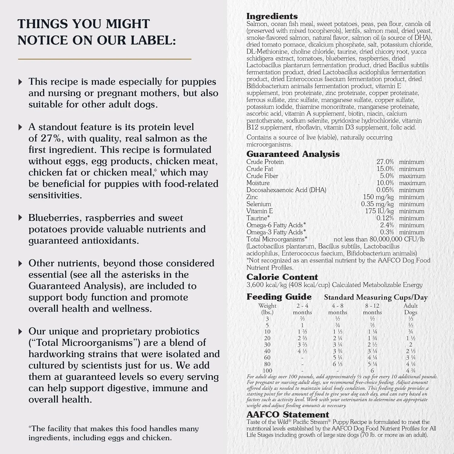 غذای خشک سگ طعم طبیعت، بدون غلات، پروتئین بالا، با طعم گوشت واقعی، دستور پخت ماهی سالمون اقیانوس آرام، غذای خشک ممتاز توله سگ 12.7 کیلوگرمی