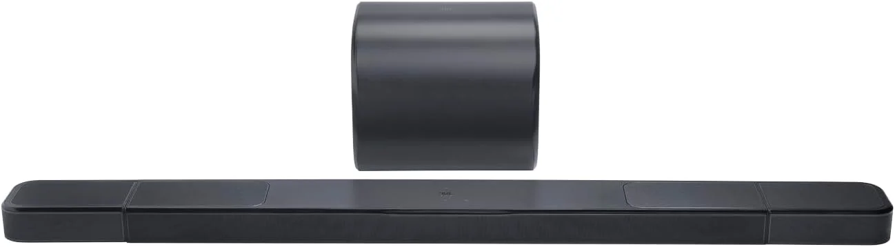 ساندبار 11.1.4 کاناله JBL BAR 1300MK2 با بلندگوهای فراگیر بی سیم جداشدنی، Dolby Atmos® & DTS:X، حداکثر توان 2470 وات، ساب ووفر 8 اینچی دو درایور، بلوتوث و Wi-Fi، HDMI eARC