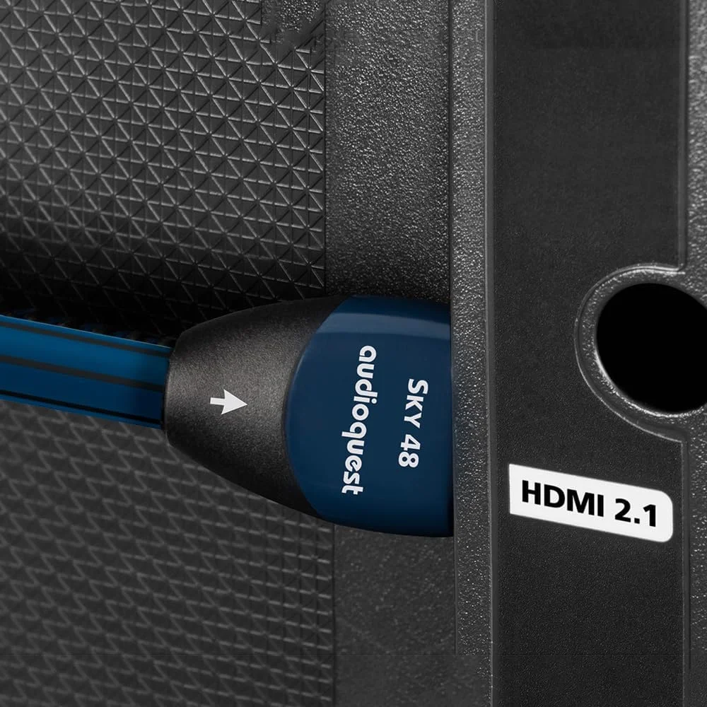 ساندبار JBL BAR 1000 7.1.4 با ساب ووفر بی سیم 10 اینچی، بلندگوهای عقب و کابل HDMI سه متری AudioQuest Sky