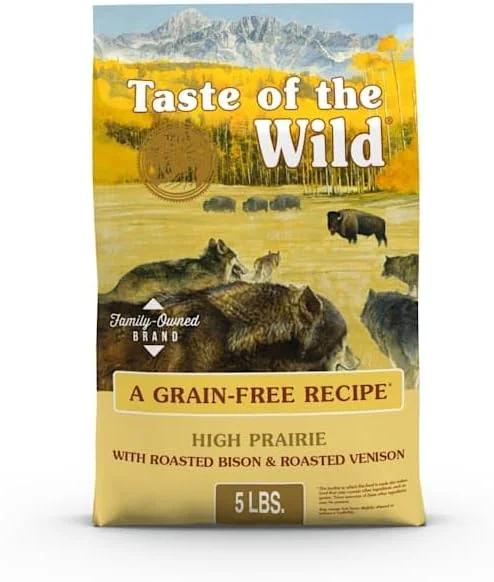 غذای خشک سگ بالغ Taste of the Wild High Prairie با طعم بوفالو - 2 کیلوگرم