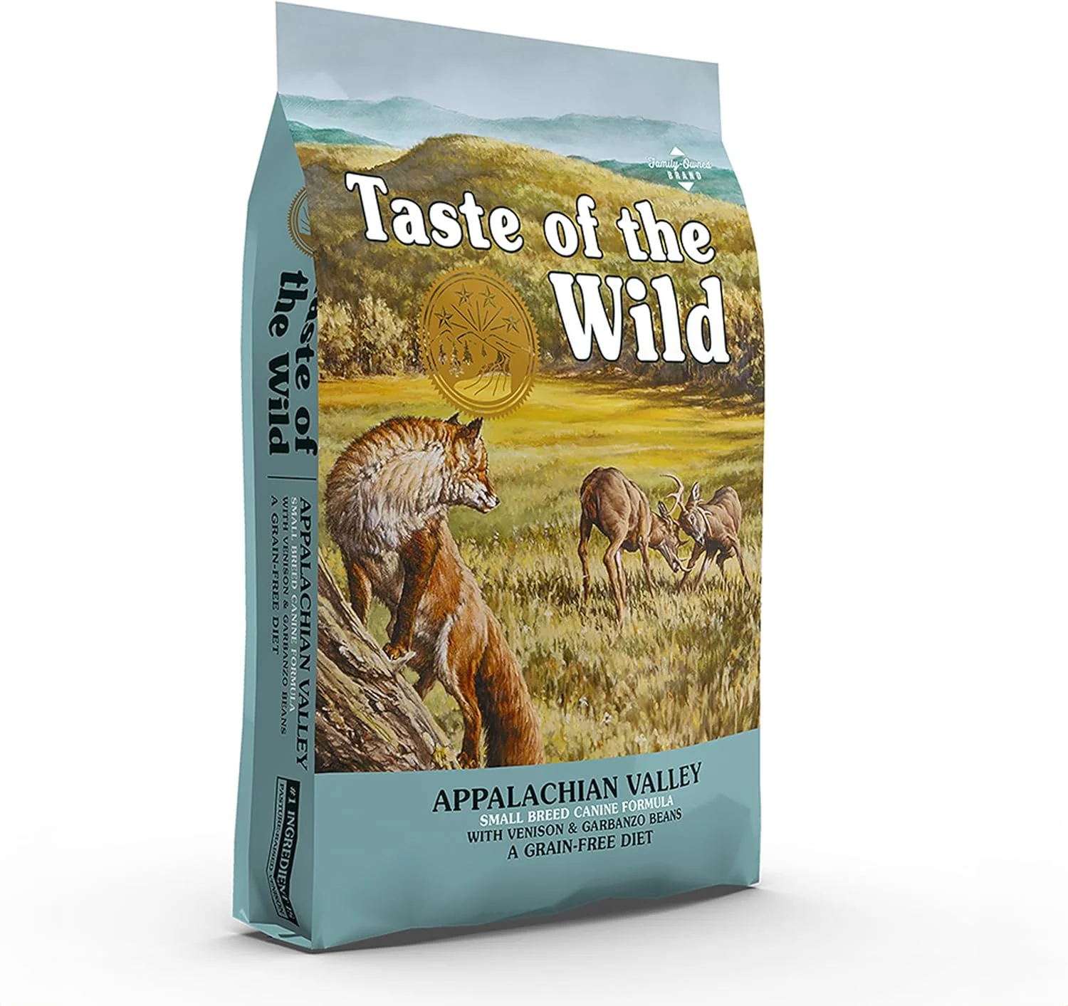غذای خشک سگ نژاد کوچک Taste of the Wild Appalachian Valley با گوشت گوزن و نخود، پروتئین بالا، 12.2 کیلوگرم