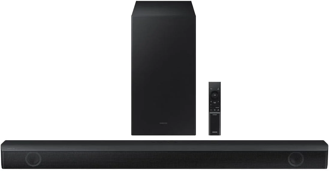ساندبار و ساب ووفر 2.1 کاناله سامسونگ مدل HW-B550 با Dolby (2022) ساندبار و ساب ووفر 2.1 کاناله سامسونگ مدل HW-B550 با Dolby (2022)