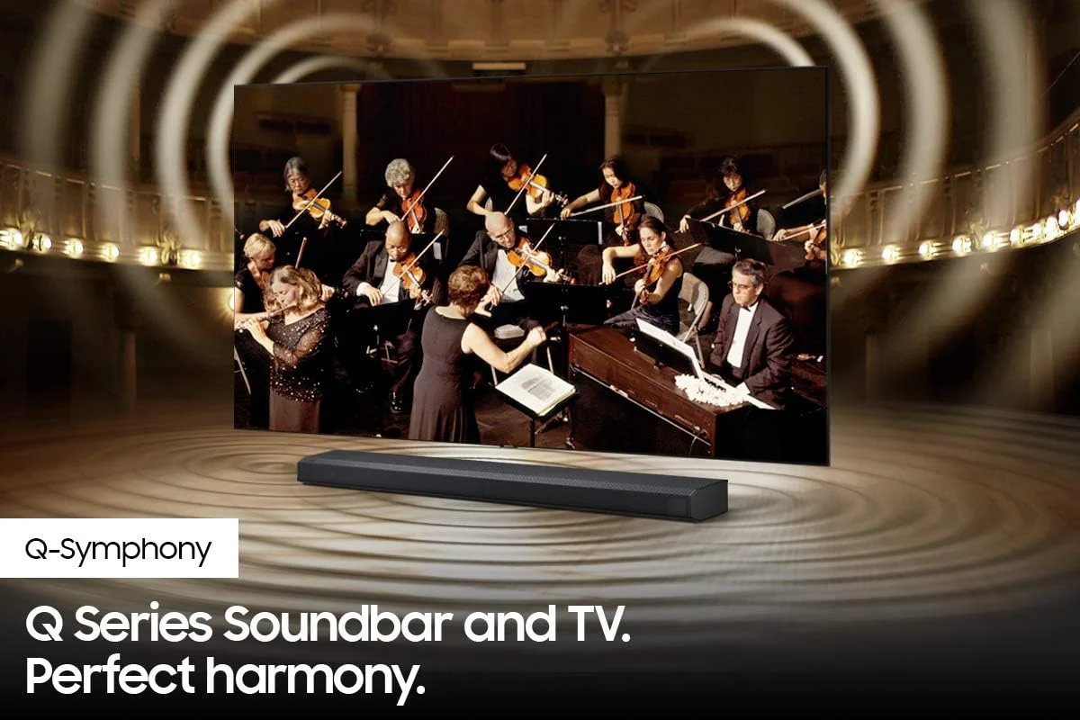 ساندبار سری Q سامسونگ مدل Q700A با پیکربندی 3.1.2 کاناله - Dolby Atmos/DTS: X مدل 2021 مشکی - HW-Q700A - نسخه بین المللی ساندبار سری Q سامسونگ مدل Q700A با پیکربندی 3.1.2 کاناله - Dolby Atmos/DTS: X مدل 2021 مشکی - HW-Q700A - نسخه بین المللی