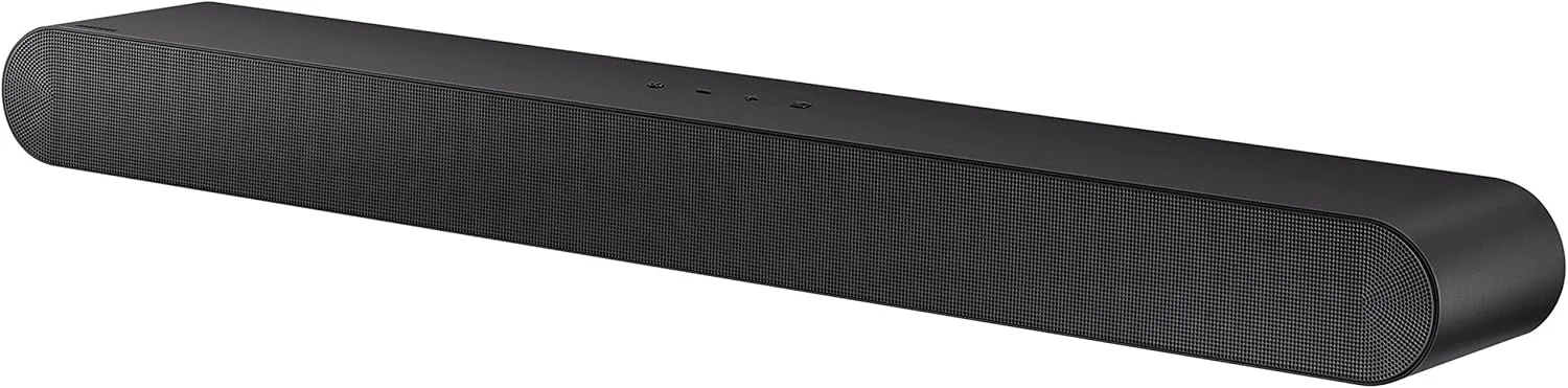 ساندبار بی سیم 3.0 کاناله SAMSUNG با Dolby Digital/DTS Virtual:X، اتصال بلوتوث، مشکی - HW-S50B - نسخه بین المللی 2022 ساندبار بی سیم 3.0 کاناله SAMSUNG با Dolby Digital/DTS Virtual:X، اتصال بلوتوث، مشکی - HW-S50B - نسخه بین المللی 2022