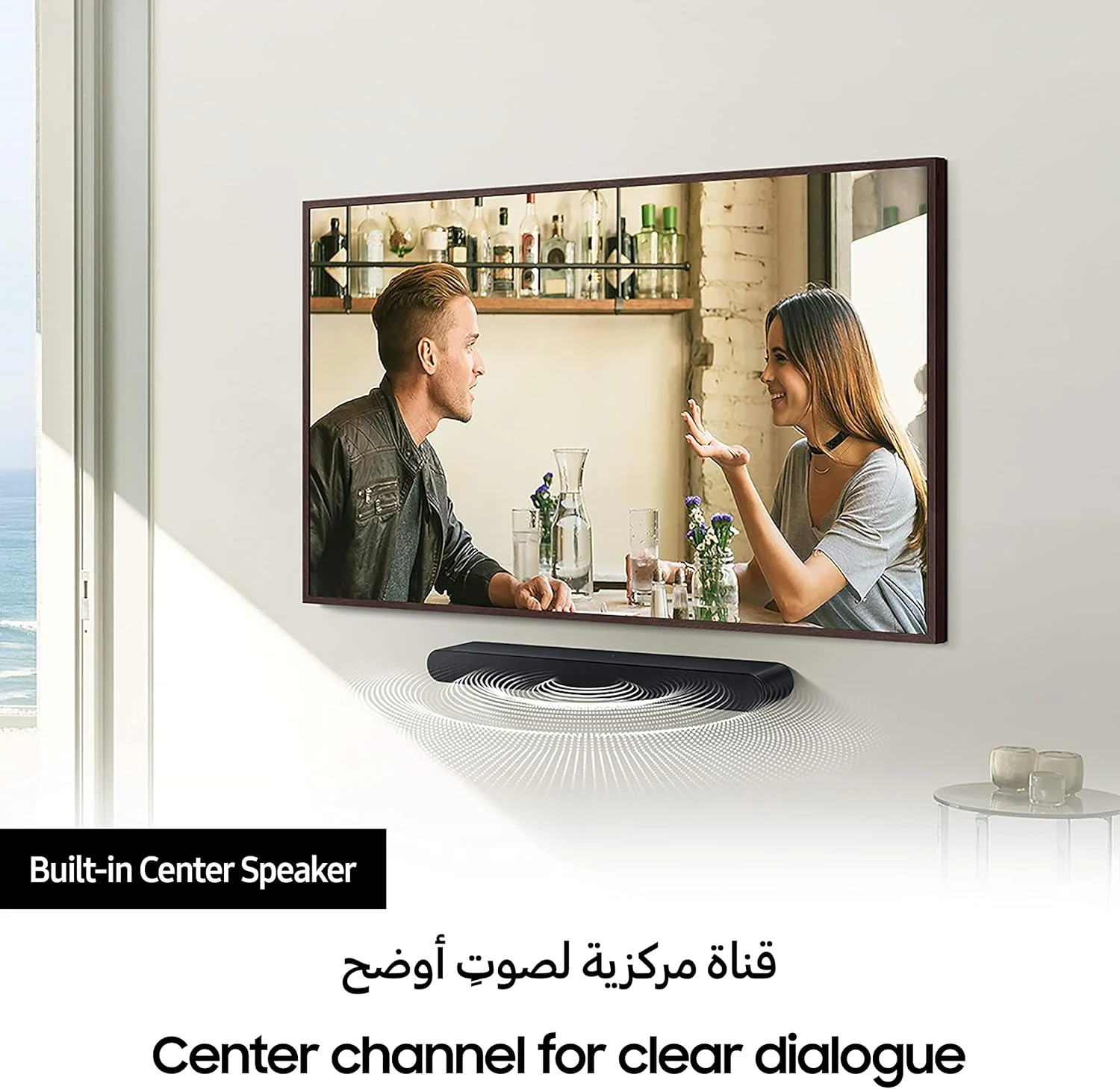 ساندبار بی سیم 3.0 کاناله سامسونگ با فناوری Dolby Digital/DTS Virtual:X و اتصال بلوتوث - HW-S50B/ZN ساندبار بی سیم 3.0 کاناله سامسونگ با فناوری Dolby Digital/DTS Virtual:X و اتصال بلوتوث - HW-S50B/ZN