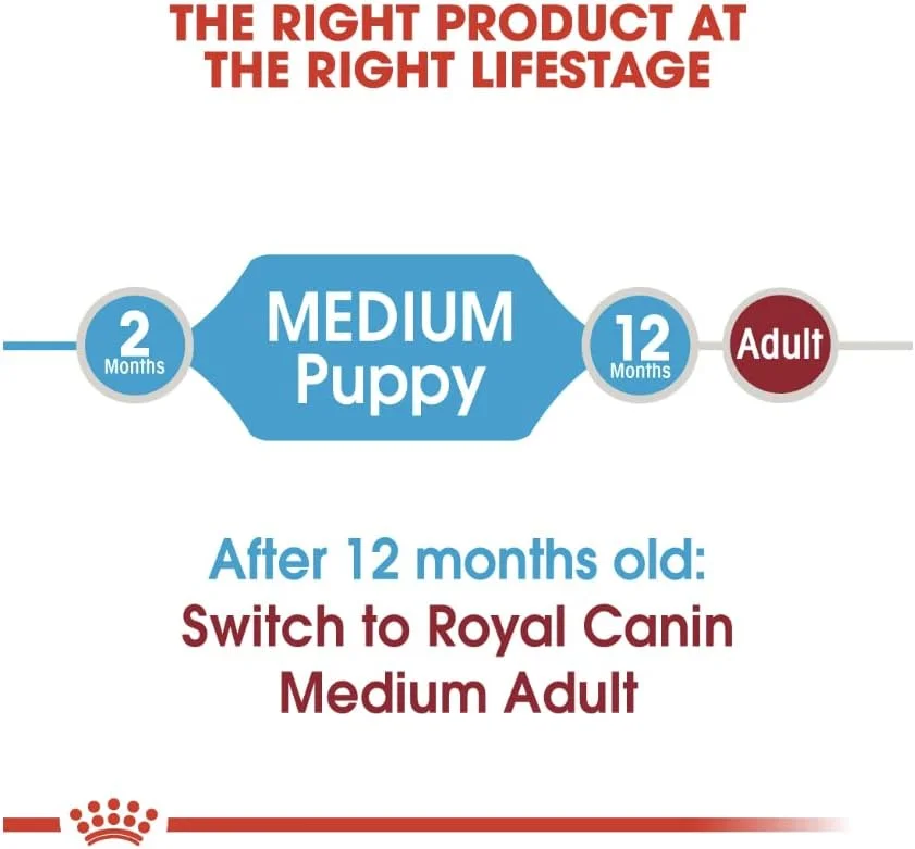 غذای خشک سگ نژاد متوسط رویال کنین مدل پاپی، 10 کیلوگرم