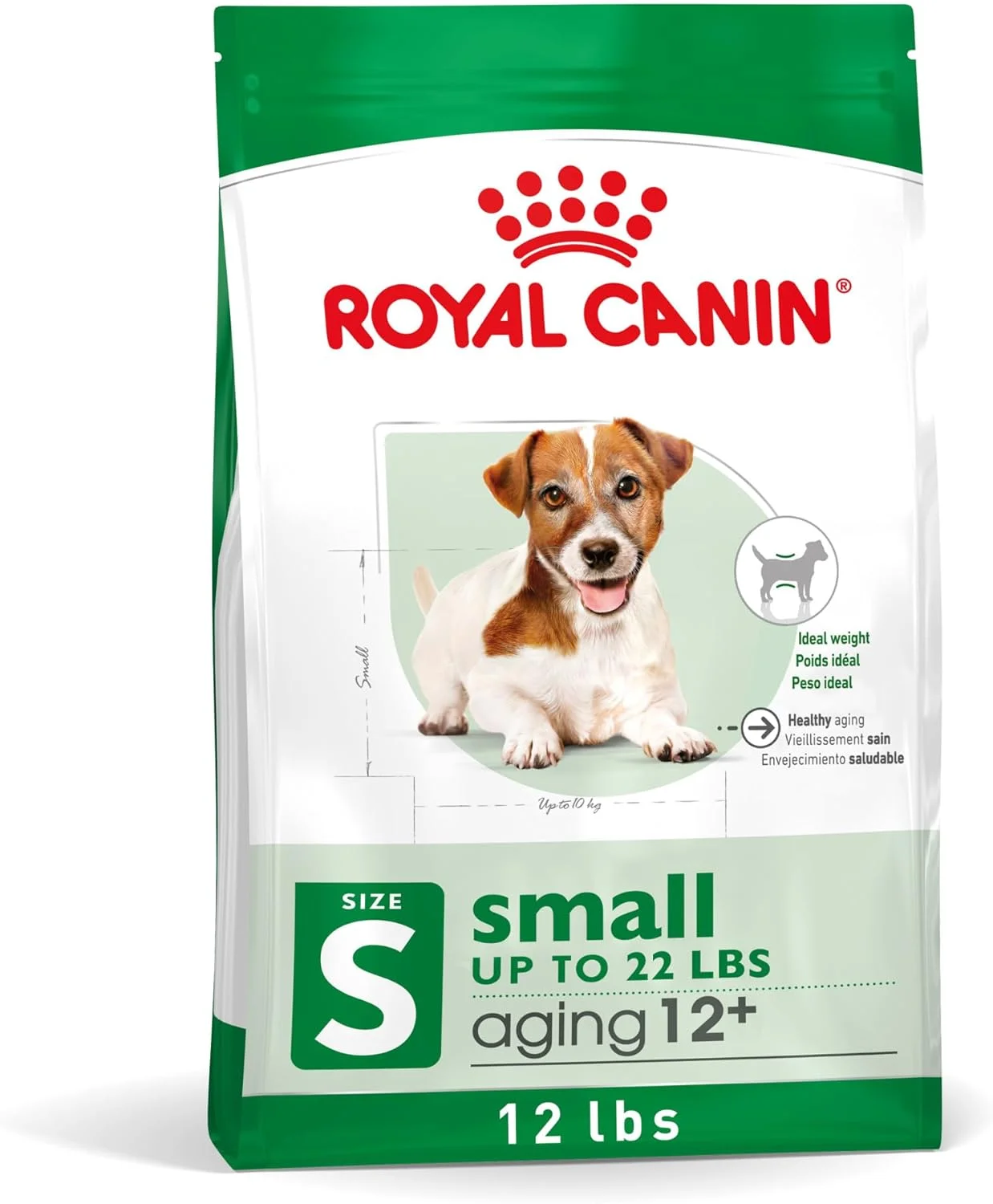 غذای خشک سگ مسن نژاد کوچک بالای 12 سال رویال کنین، کیسه 12 پوندی