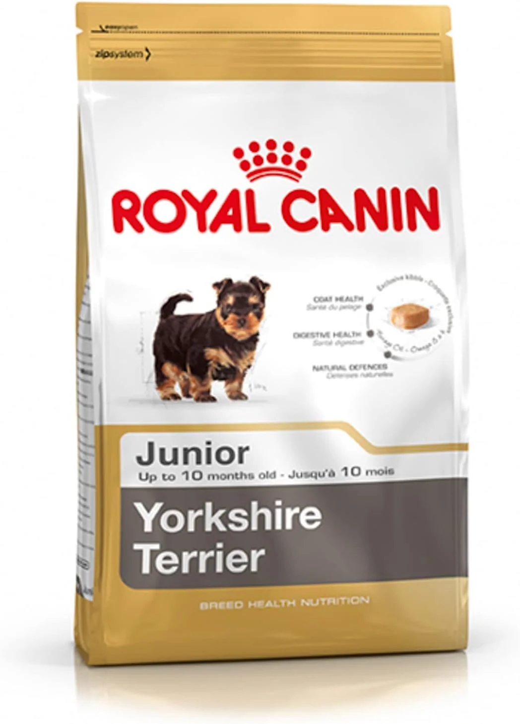 غذای خشک سگ نژاد یورکشایر تریر توله رویال کنین، 1.5 کیلوگرم