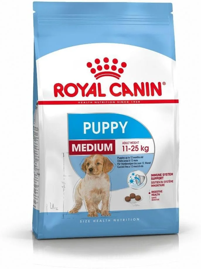 غذای خشک توله سگ نژاد متوسط رویال کنین - 4 کیلوگرم