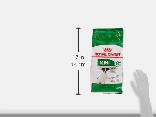 غذای خشک سگ نژاد کوچک بالغ بالای 8 سال رویال کنین مدل Shn Mini Adult 8+ وزن 2 کیلوگرم، چند رنگ، 02RCMM+82، غذای خشک سگ Mini Adult 8+