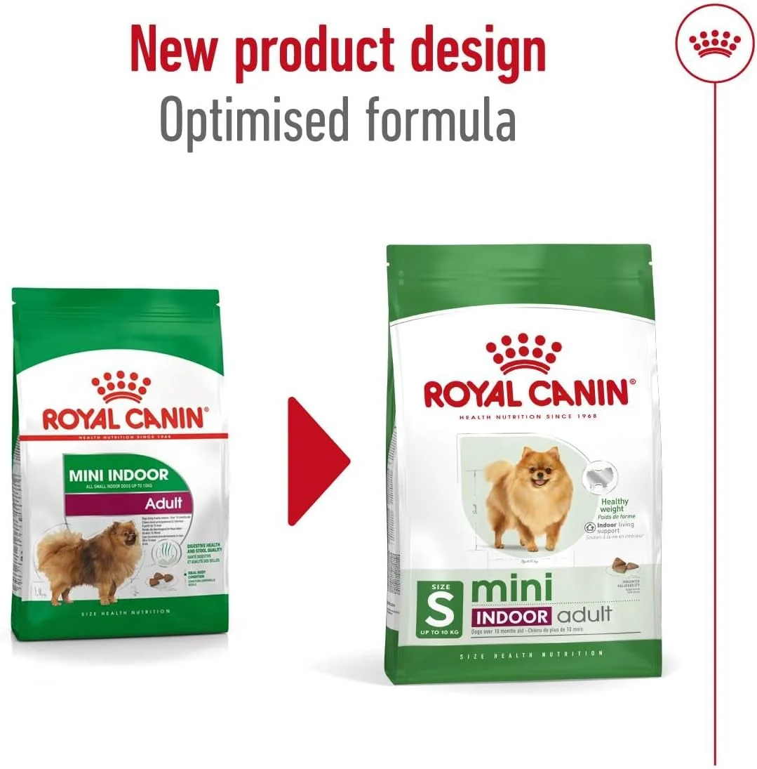 غذای خشک سگ بالغ نژاد کوچک داخل خانه رویال کنین SHN Mini Indoor Adult وزن ۱.۵ کیلوگرم