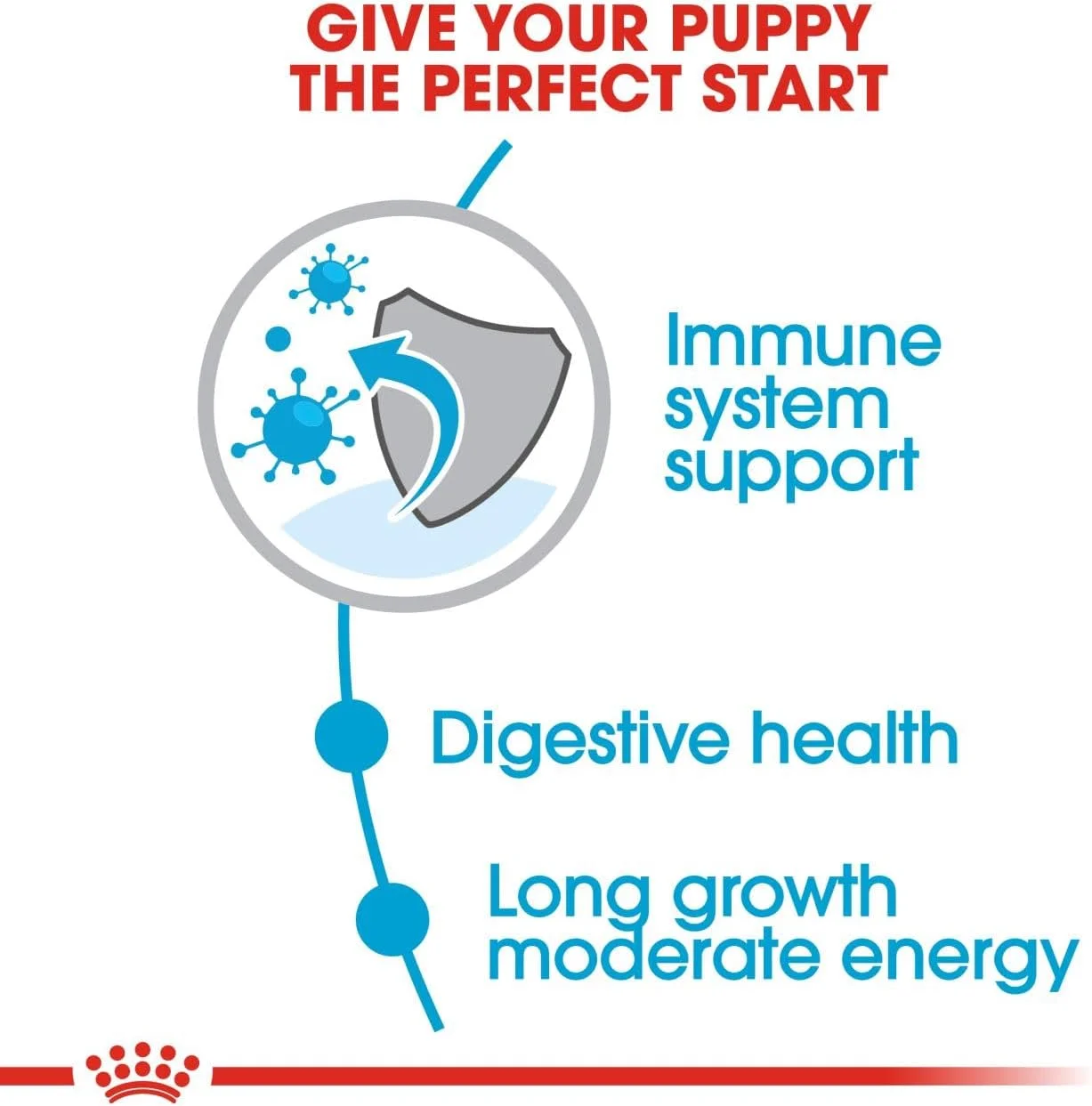 غذای خشک سگ رویال کنین ماکسی پاپی 10 کیلوگرمی، طعم مرغ