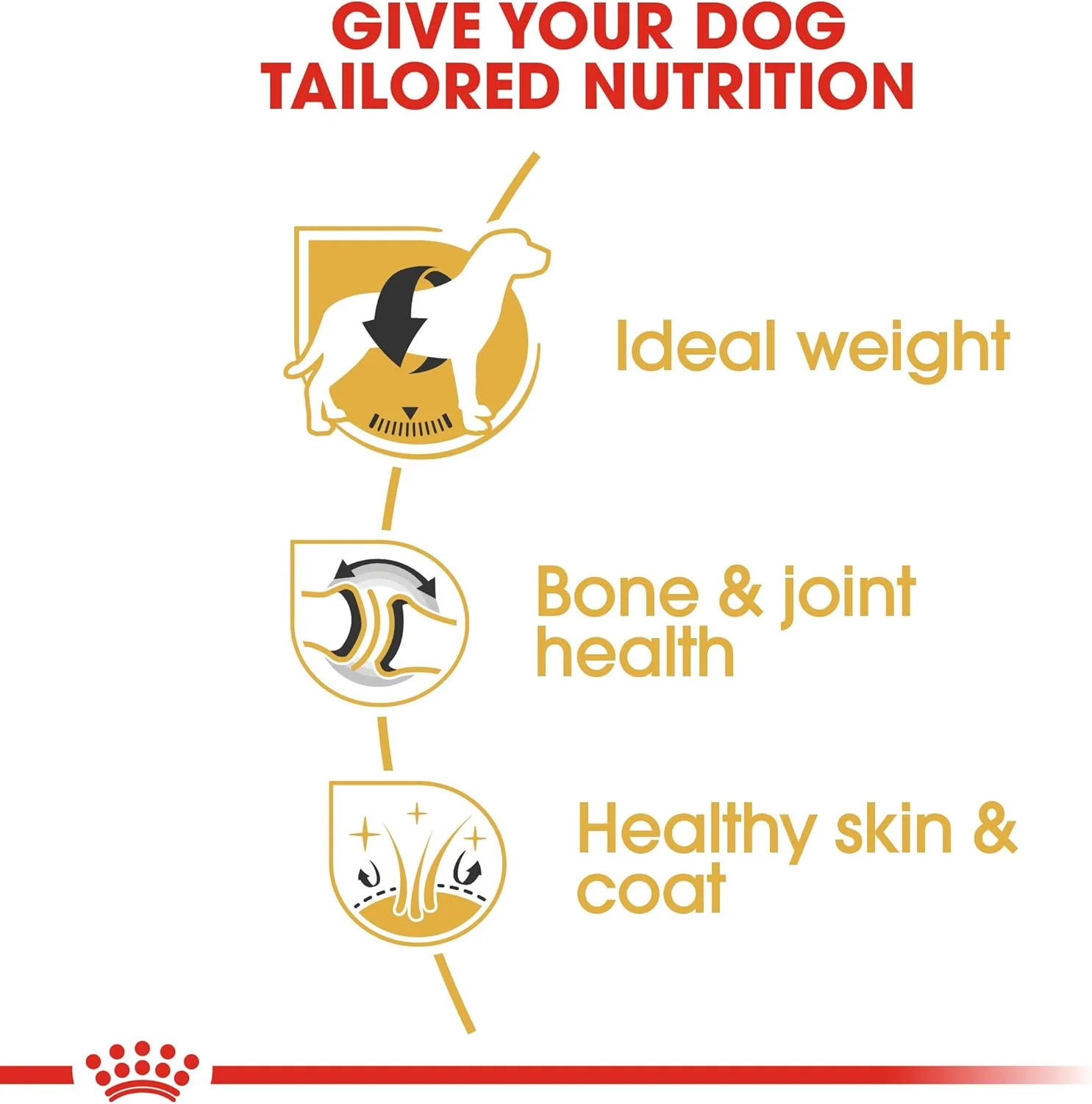 غذای سگ بالغ نژاد لابرادور رویال کنین Bhn، ۱۲ کیلوگرم، چند رنگ، 02Rcl