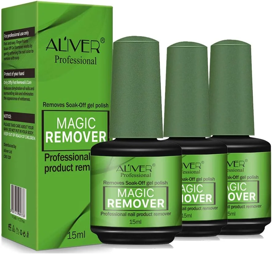 پاک کننده لاک ژل ALIVER، (3 عدد) به آسانی و به سرعت لاک ژل را پاک می کند، پاک کننده لاک حرفه ای و غیر تحریک کننده، 2-3 دقیقه به آسانی و به سرعت، به ناخن های شما آسیب نمی رساند 15 میلی لیتر پاک کننده لاک ژل ALIVER، (3 عدد) به آسانی و به سرعت لاک ژل را پاک می کند، پاک کننده لاک حرفه ای و غیر تحریک کننده، 2-3 دقیقه به آسانی و به سرعت، به ناخن های شما آسیب نمی رساند 15 میلی لیتر