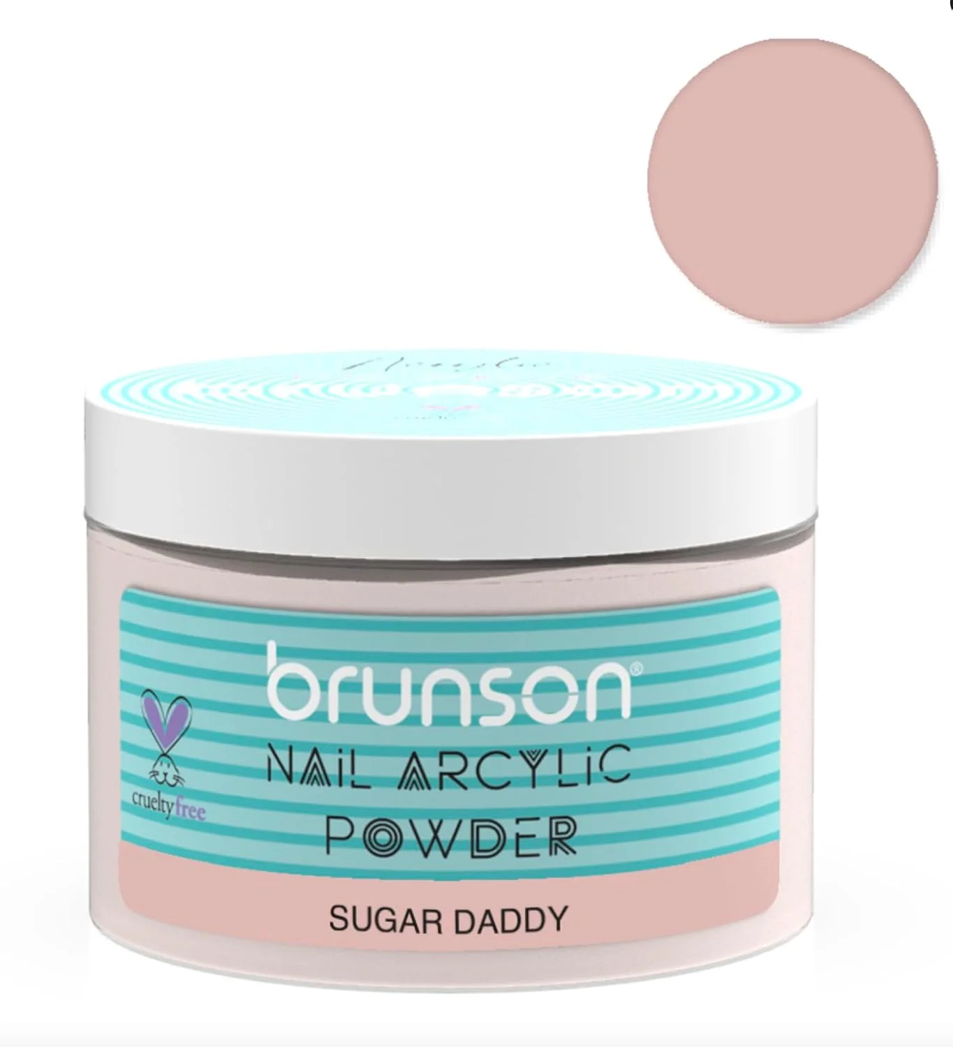 پودر اکریلیک برونسون - 45 گرم پودر اکریلیک ناخن حرفه ای برای اکستنشن ناخن های اکریلیک، طراحی سه بعدی ناخن، تزئین ناخن بدون نیاز به لامپ ناخن