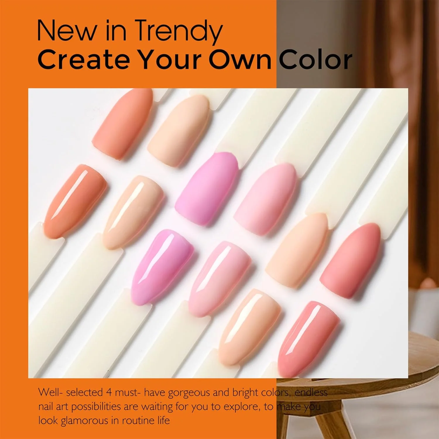 ست پودر کریستال ناخن، کیت اکریلیک با ماندگاری طولانی برای طراحی ناخن، مناسب برای کاشت، طراحی حرفه ای و استفاده شخصی