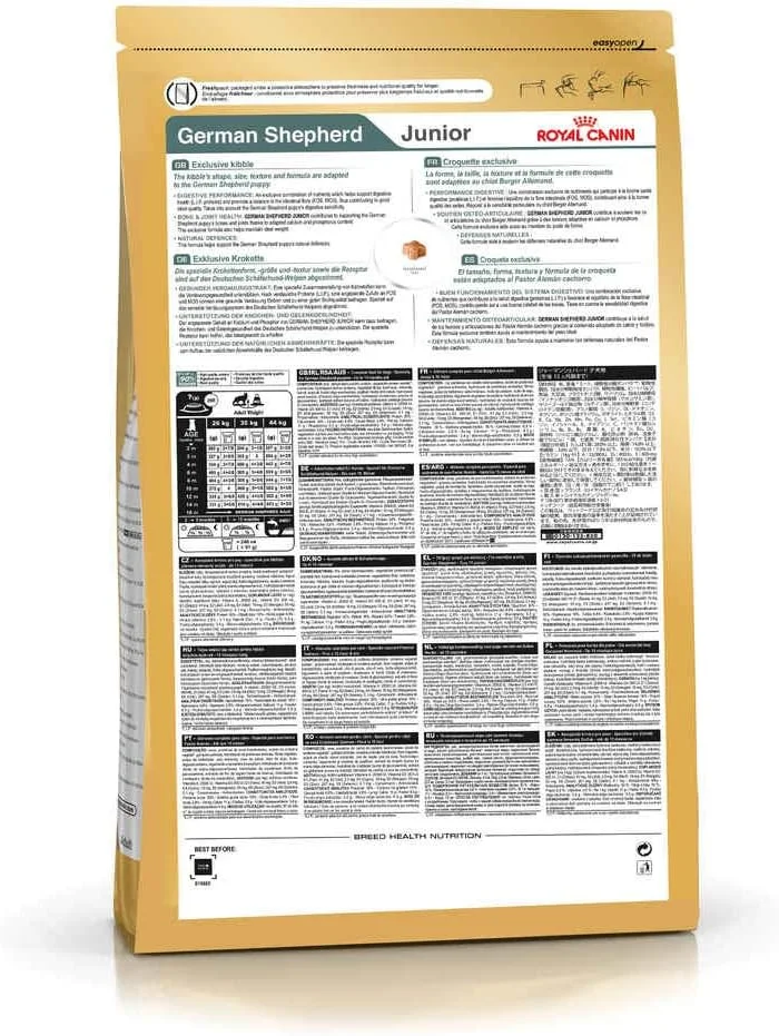 غذای خشک توله سگ ژرمن شپرد رویال کنین - 12 کیلوگرم