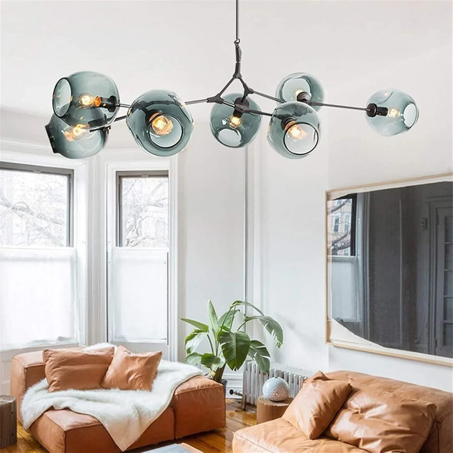 لوستر مدرن مینیمالیستی عالی با طراحی خلاقانه شیشه و آهن فرفورژه، سایز ۱۷۰cm*70cm*50cm، مناسب برای اتاق نشیمن، اتاق خواب، غذاخوری، مطالعه، راهرو، ویلا، ایوان با نور گرم لوستر مدرن مینیمالیستی عالی با طراحی خلاقانه شیشه و آهن فرفورژه، سایز ۱۷۰cm*70cm*50cm، مناسب برای اتاق نشیمن، اتاق خواب، غذاخوری، مطالعه، راهرو، ویلا، ایوان با نور گرم