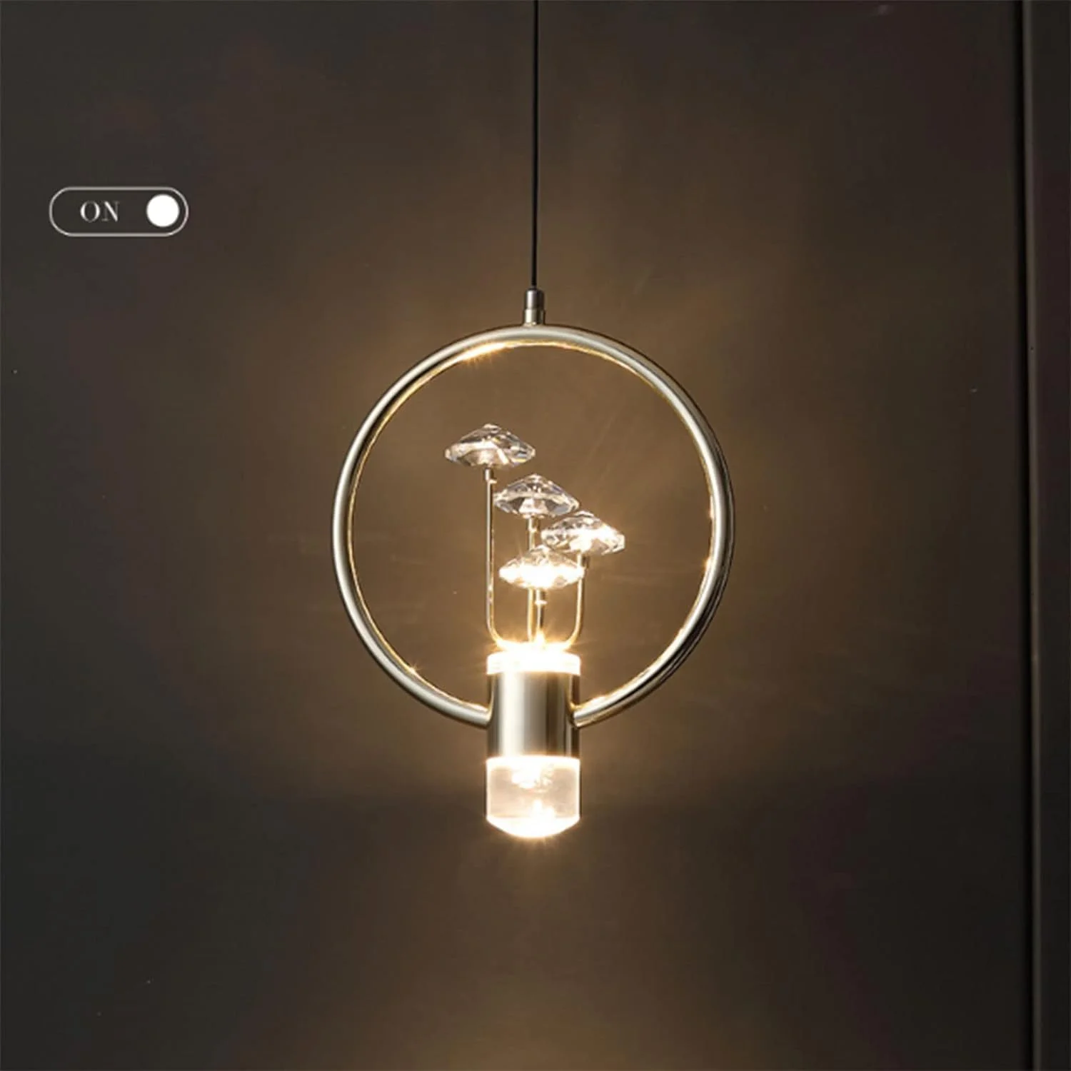 لوستر کریستالی LED، آویز کریستالی خطی بلند K9 با روشنایی بالا، چراغ آویز کوچک کنار تخت خواب، چراغ آویز سقفی راهرو ساده، مناسب برای اتاق نشیمن لوستر کریستالی LED، آویز کریستالی خطی بلند K9 با روشنایی بالا، چراغ آویز کوچک کنار تخت خواب، چراغ آویز سقفی راهرو ساده، مناسب برای اتاق نشیمن