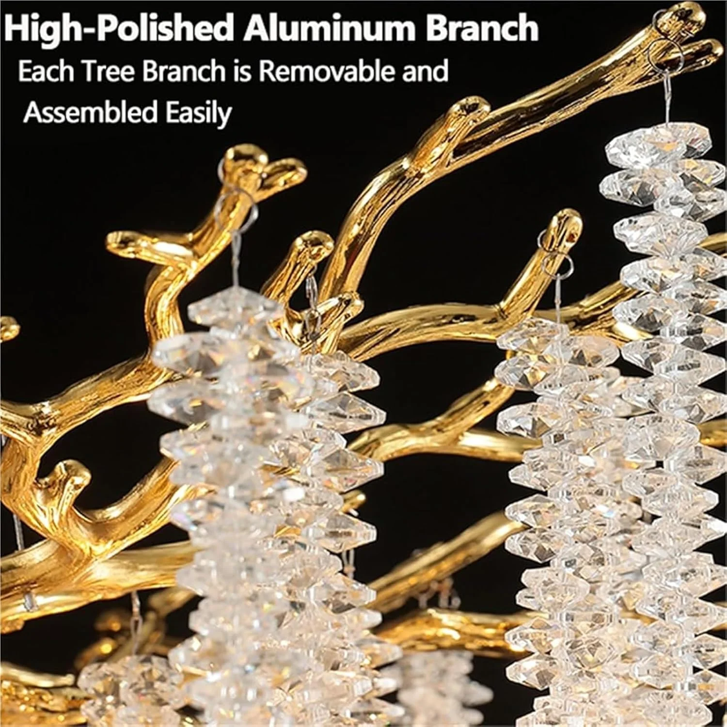 لوستر مدرن شاخه درختی کریستالی، لوکس، بزرگ، خطی، آویز قطره باران، مناسب برای اتاق ناهارخوری، جزیره آشپزخانه، اتاق نشیمن، اتاق خواب، مستطیلی لوستر مدرن شاخه درختی کریستالی، لوکس، بزرگ، خطی، آویز قطره باران، مناسب برای اتاق ناهارخوری، جزیره آشپزخانه، اتاق نشیمن، اتاق خواب، مستطیلی