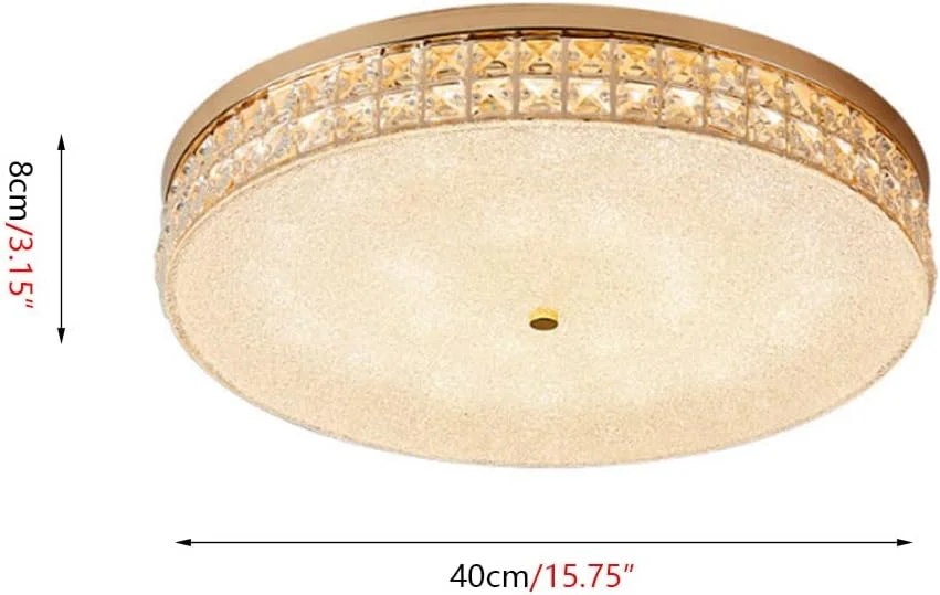 چراغ سقفی کریستالی لوکس نوردی، لوستر ال ای دی مدرن ساده، چراغ سقفی گرد اتاق خواب، روشنایی سقفی اتاق ناهار خوری گرم و رمانتیک چراغ سقفی کریستالی لوکس نوردی، لوستر ال ای دی مدرن ساده، چراغ سقفی گرد اتاق خواب، روشنایی سقفی اتاق ناهار خوری گرم و رمانتیک