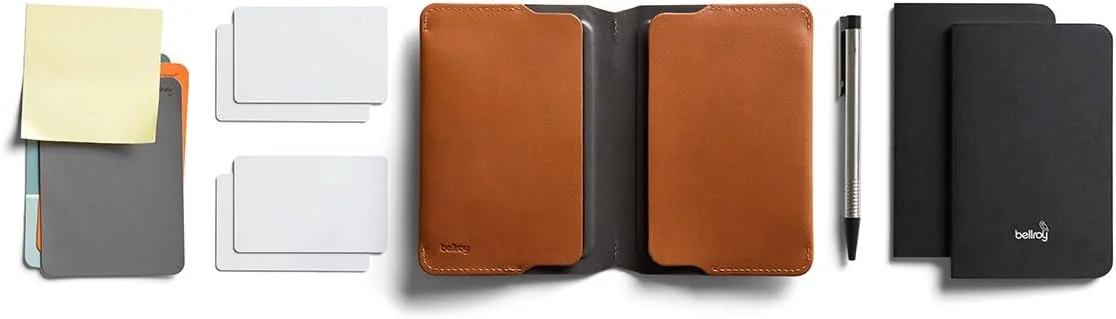 جلد دفترچه یادداشت Bellroy (کیف چرمی برای دفترچه یادداشت) - کاراملی