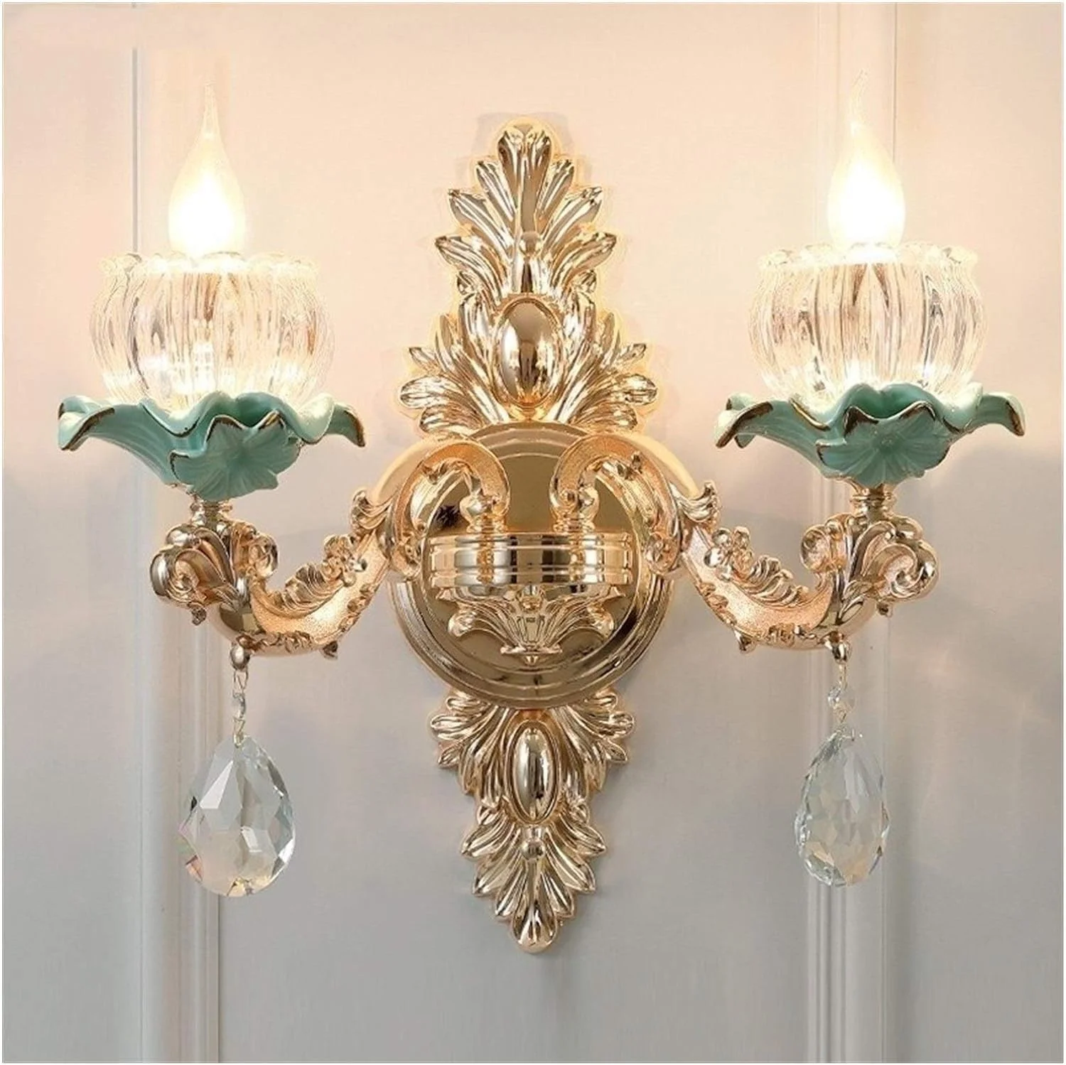 چراغ آویز، لوستر سقفی لوکس مدرن، لوستر شمعدانی، آباژور شیشه ای رنگی، لوستر گل، لوستر کریستالی فرانسوی