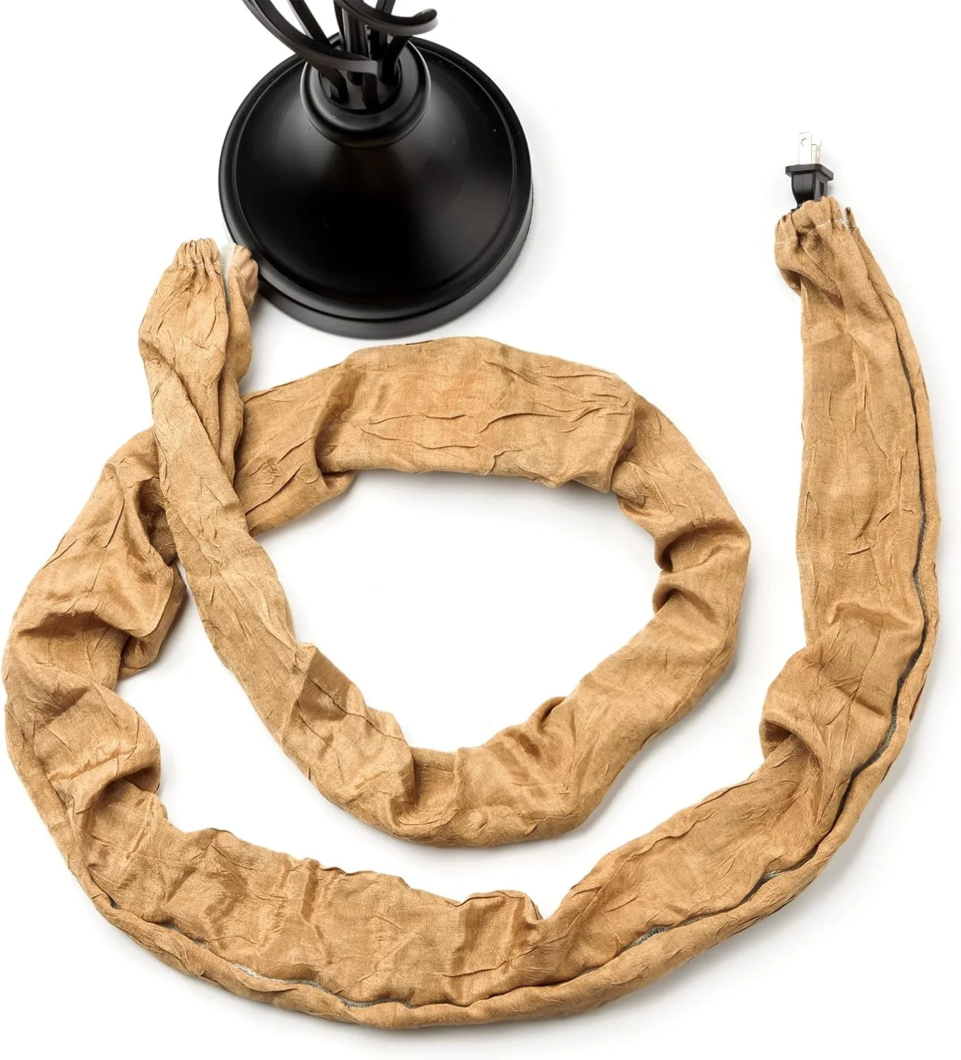 روکش زنجیر لوستر 2 عددی، روکش سیم 1.8 متری برای سیم های روشنایی لوستر، نصب آسان، قهوه ای روکش زنجیر لوستر 2 عددی، روکش سیم 1.8 متری برای سیم های روشنایی لوستر، نصب آسان، قهوه ای