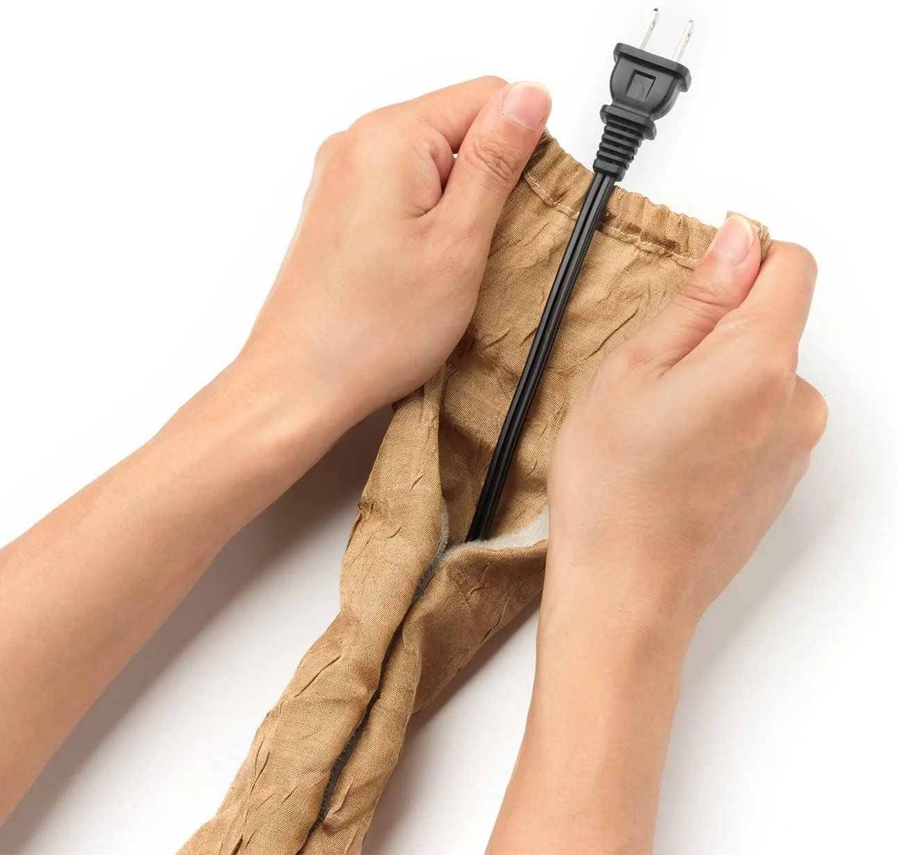 روکش زنجیر لوستر 2 عددی، روکش سیم 1.8 متری برای سیم های روشنایی لوستر، نصب آسان، قهوه ای روکش زنجیر لوستر 2 عددی، روکش سیم 1.8 متری برای سیم های روشنایی لوستر، نصب آسان، قهوه ای