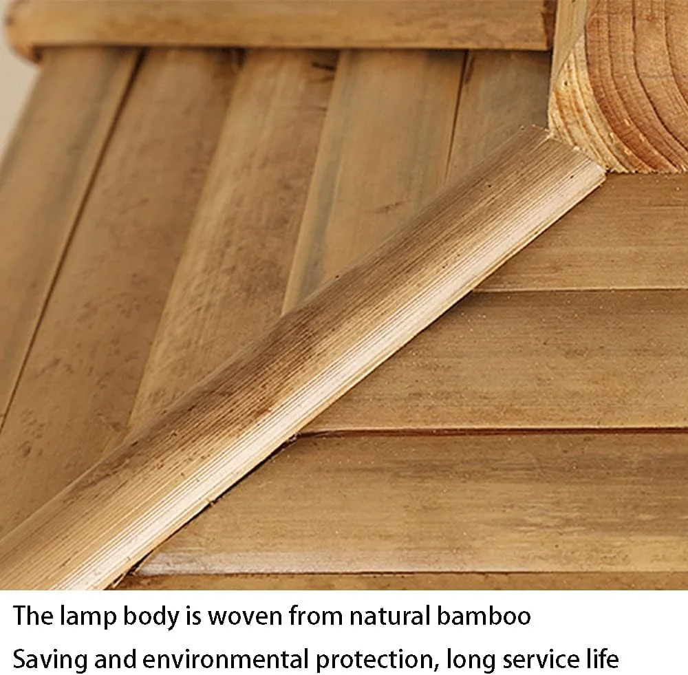 چراغ آویز به سبک روستیک، آباژور قفسی، سبد حصیری، چراغ آویز دست ساز طرح پوست، لوستر بافتنی حصیری مناسب خانه های روستایی