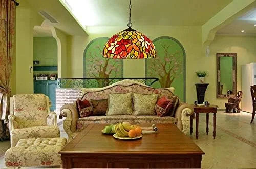 چراغ سقفی تیفانی، چراغ سقفی 40 سانتی متری، آباژور به سبک ویکتوریایی، چراغ آویز دیواری شیشه ای رنگی برای اتاق خواب، اتاق نشیمن، جزیره آشپزخانه چراغ سقفی تیفانی، چراغ سقفی 40 سانتی متری، آباژور به سبک ویکتوریایی، چراغ آویز دیواری شیشه ای رنگی برای اتاق خواب، اتاق نشیمن، جزیره آشپزخانه