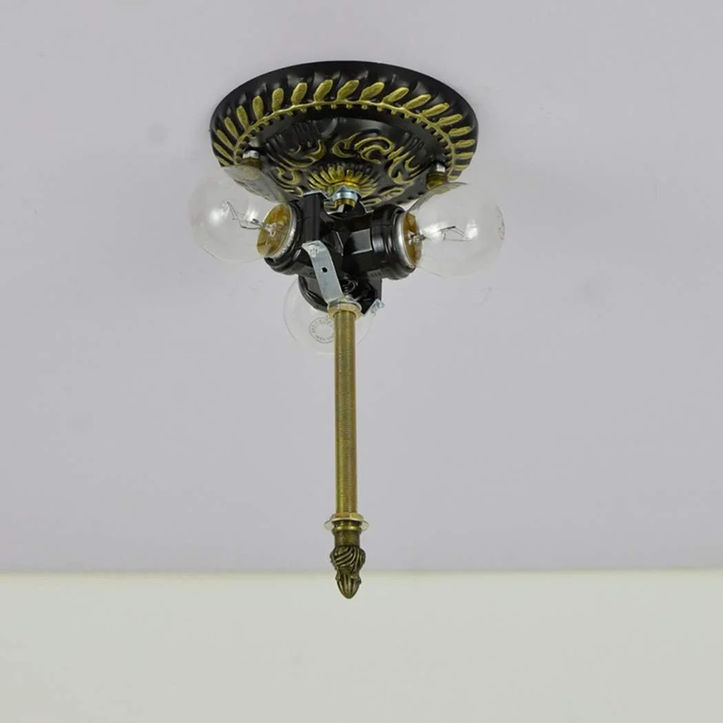 چراغ سقفی طرح پرنده به سبک تیفانی، نیمه فلاش، با سایه شیشه ای رنگی 12 اینچی برای اتاق غذاخوری، آویز، دارای 2 لامپ چراغ سقفی طرح پرنده به سبک تیفانی، نیمه فلاش، با سایه شیشه ای رنگی 12 اینچی برای اتاق غذاخوری، آویز، دارای 2 لامپ