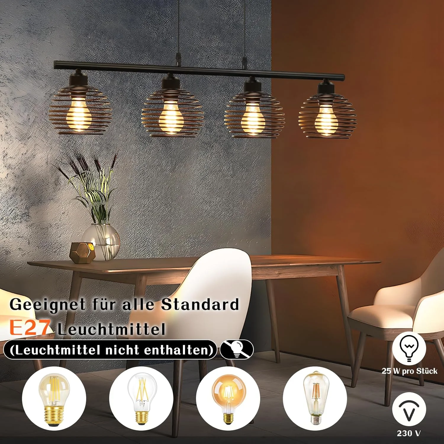 چراغ آویز ZMH، چراغ آویز میز ناهارخوری، سبک قدیمی: چراغ میز ناهارخوری مشکی E27، چراغ آشپزخانه به سبک قدیمی، چراغ آویز فلزی صنعتی، چراغ آویز برای اتاق ناهارخوری، اتاق نشیمن، اتاق مطالعه، دفتر کار چراغ آویز ZMH، چراغ آویز میز ناهارخوری، سبک قدیمی: چراغ میز ناهارخوری مشکی E27، چراغ آشپزخانه به سبک قدیمی، چراغ آویز فلزی صنعتی، چراغ آویز برای اتاق ناهارخوری، اتاق نشیمن، اتاق مطالعه، دفتر کار