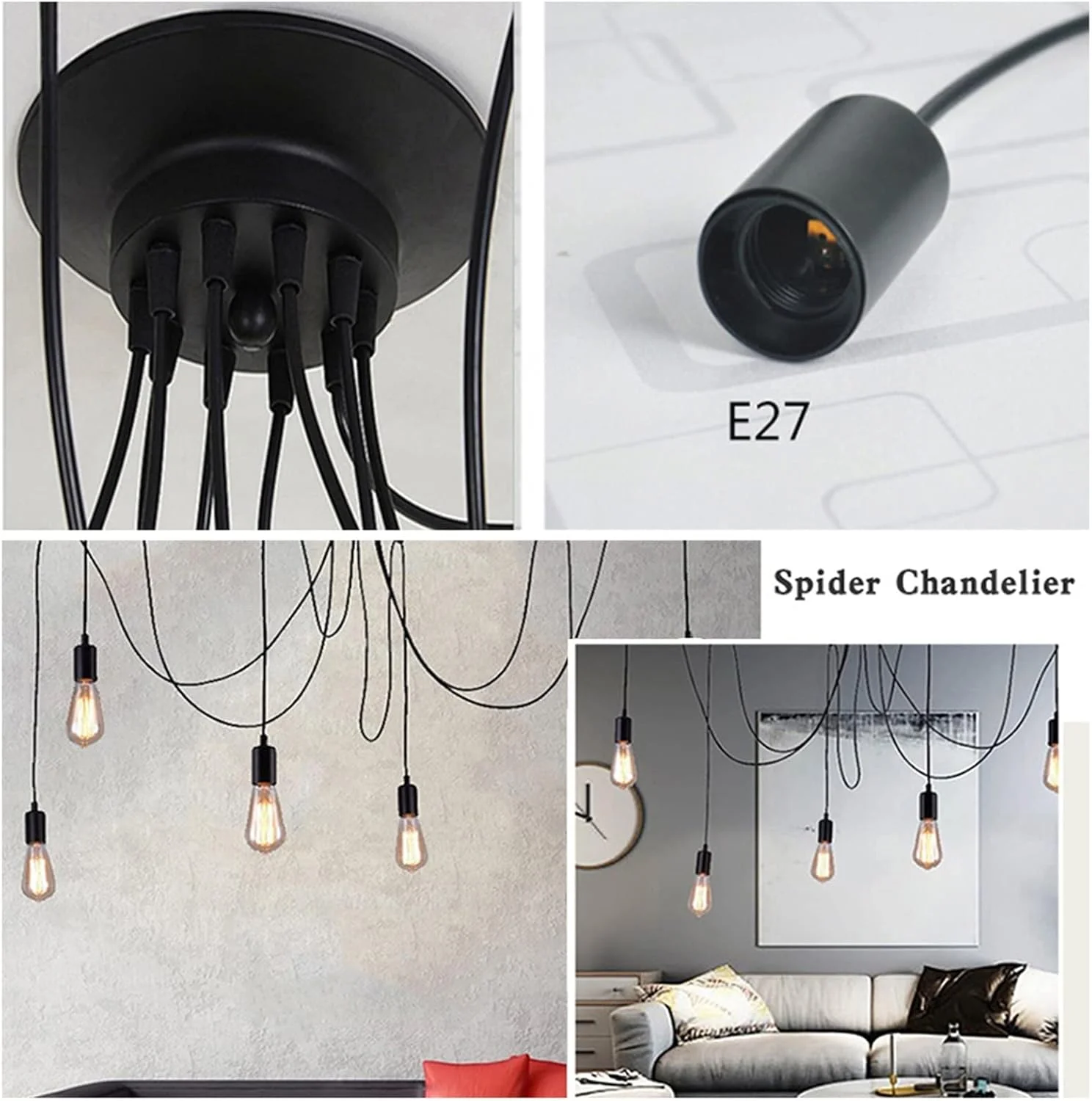 لوستر آویز ZKSKOX، مدرن، کریستالی، گرد، طراحی اتاق ناهارخوری، روشنایی آشپزخانه، تزئین شده با کریستال براق