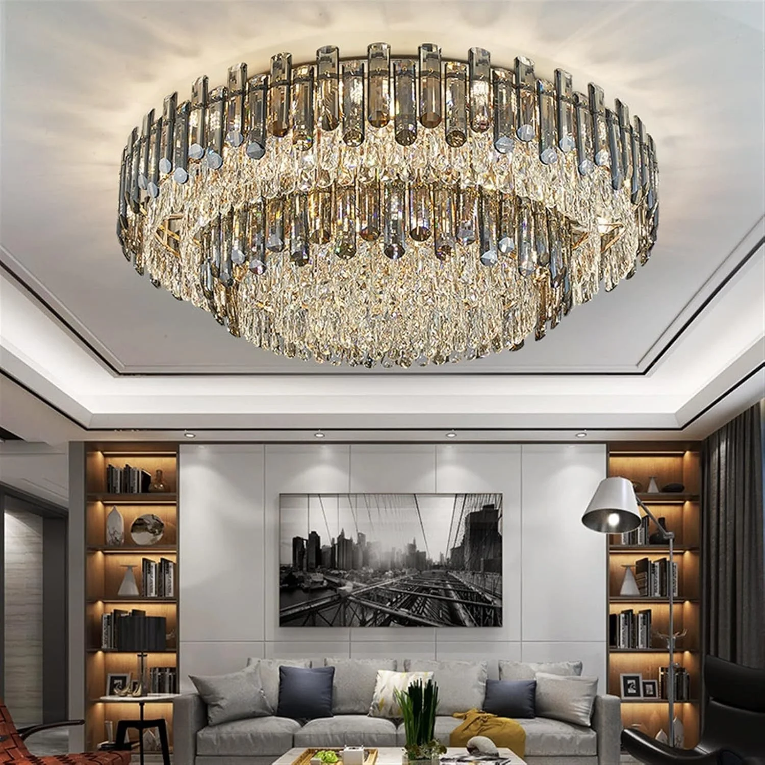 لوستر آویز ZKSKOX مناسب اتاق نشیمن، لوستر مدرن و ساده، لوستر کریستالی اتاق خواب، لوستر سالن غذاخوری و لوستر اصلی سالن لوستر آویز ZKSKOX مناسب اتاق نشیمن، لوستر مدرن و ساده، لوستر کریستالی اتاق خواب، لوستر سالن غذاخوری و لوستر اصلی سالن