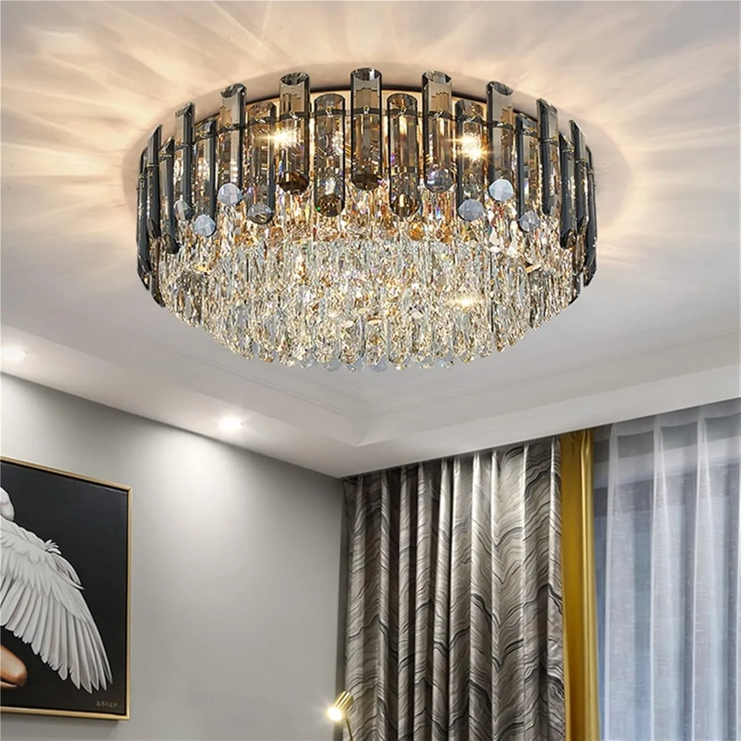 لوستر آویز ZKSKOX مناسب اتاق نشیمن، لوستر مدرن و ساده، لوستر کریستالی اتاق خواب، لوستر سالن غذاخوری و لوستر اصلی سالن لوستر آویز ZKSKOX مناسب اتاق نشیمن، لوستر مدرن و ساده، لوستر کریستالی اتاق خواب، لوستر سالن غذاخوری و لوستر اصلی سالن