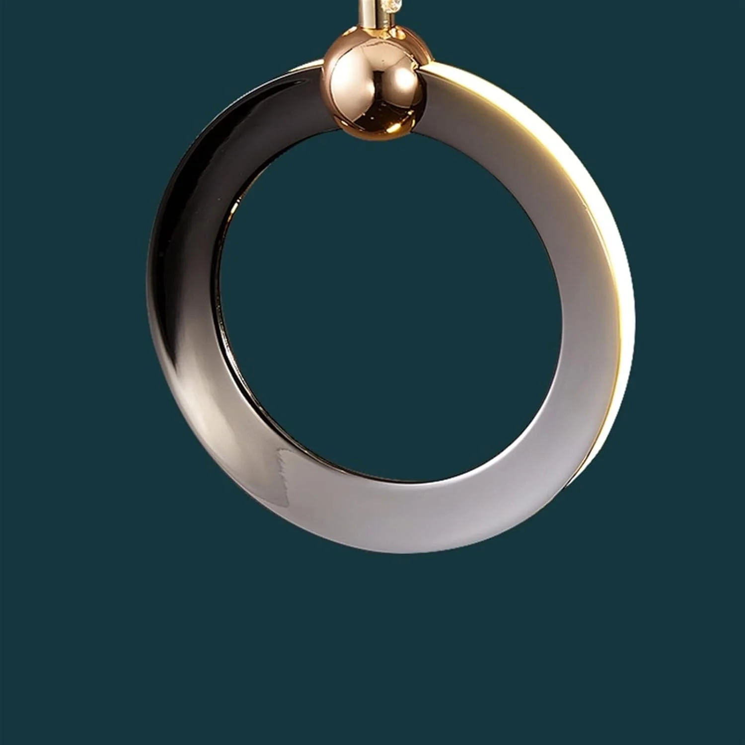 لوستر سقفی ZKSKOX مناسب اتاق ناهارخوری، روشنایی مشکی مستطیلی برای بار و اتاق ناهارخوری